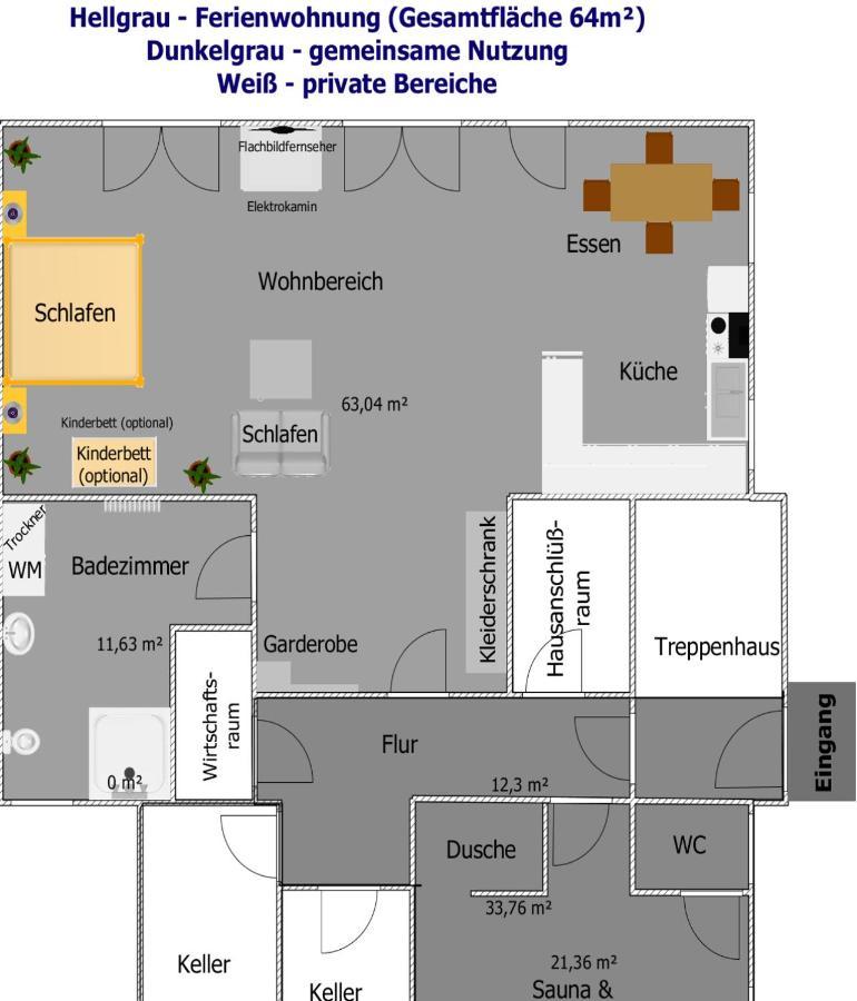 Ferienwohnung, Sauna & Gaestekarte Gratis Im Schwarzwald 바이에르스브론 외부 사진
